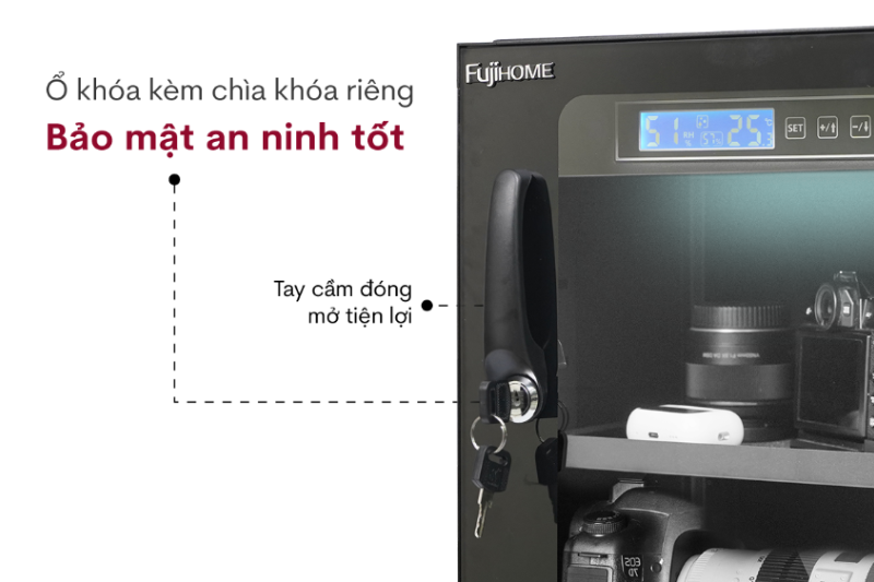 Tủ chống ẩm 30 lít Fujihome DC-30E (hình 6)