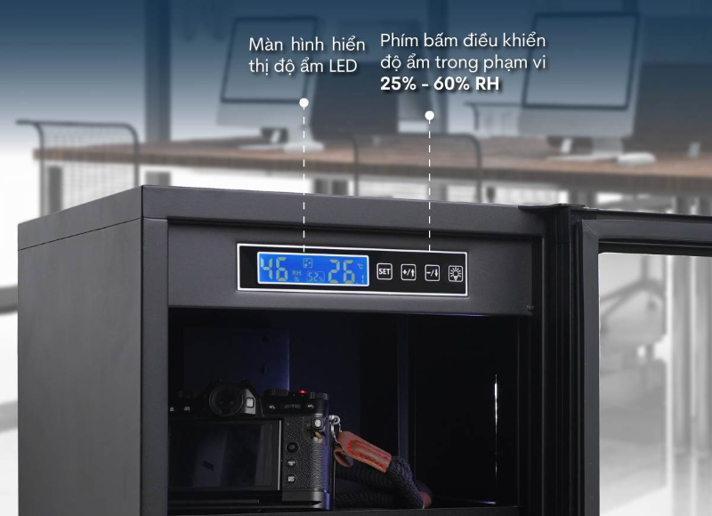 Tủ chống ẩm 50 lít Fujihome DC-50E (hình 7)