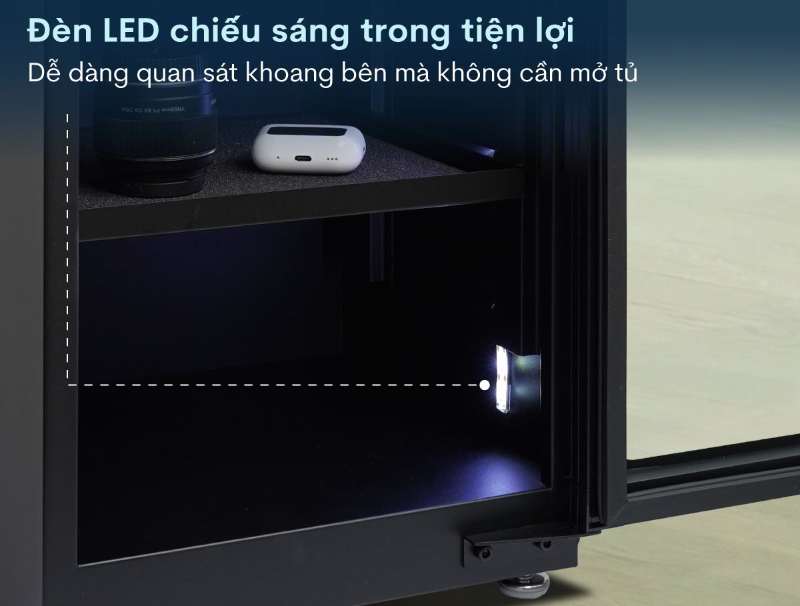 Tủ chống ẩm 50 lít Fujihome DC-50E (hình 8)