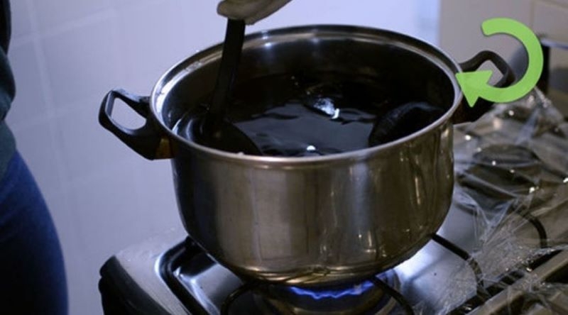Tự làm thuốc nhuộm vải màu đen (ảnh 4)