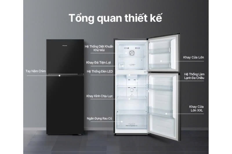 tủ lạnh 200 lít (ảnh 2)