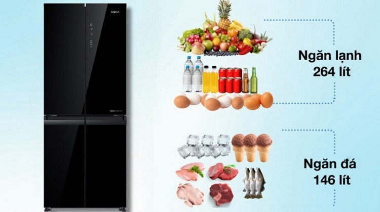 Tủ lạnh 400 - 450 lít loại nào tốt nhất 2025? (Hình 8)
