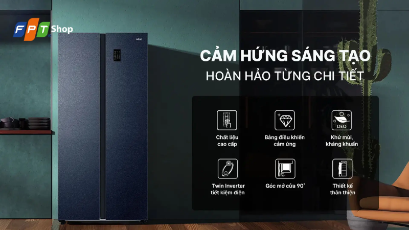 tủ lạnh Aqua 2 cánh (hình 4)