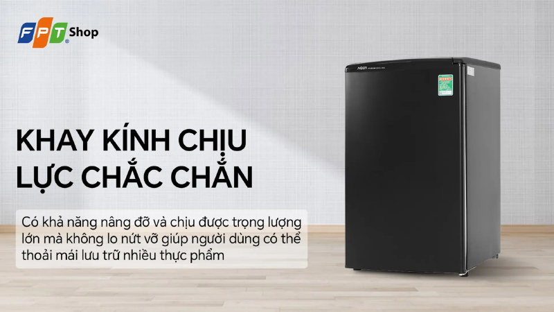 tủ lạnh Aqua 90L (hình 4)