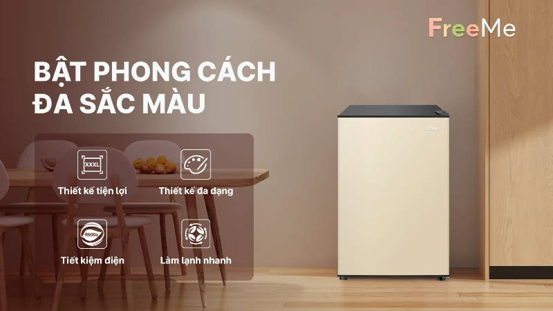 tủ lạnh Aqua 90L (hình 5)