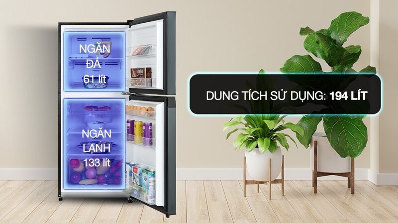 tu lanh toshiba inverter 194 lit