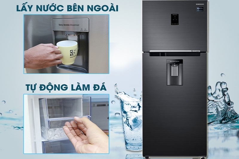 Tủ lạnh làm đá tự rơi ảnh 1