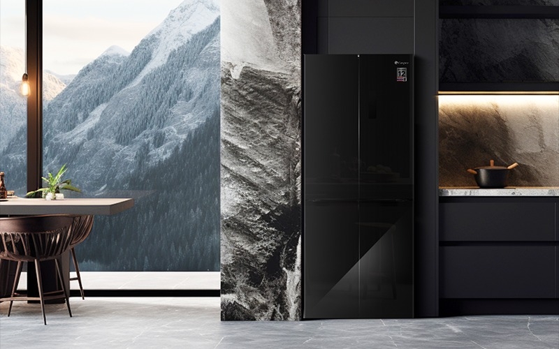 Tủ lạnh mặt gương tốt nhất 2026 1