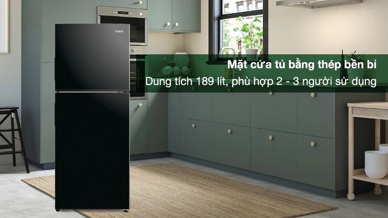 tu lanh mini 2 cua aqua inverter