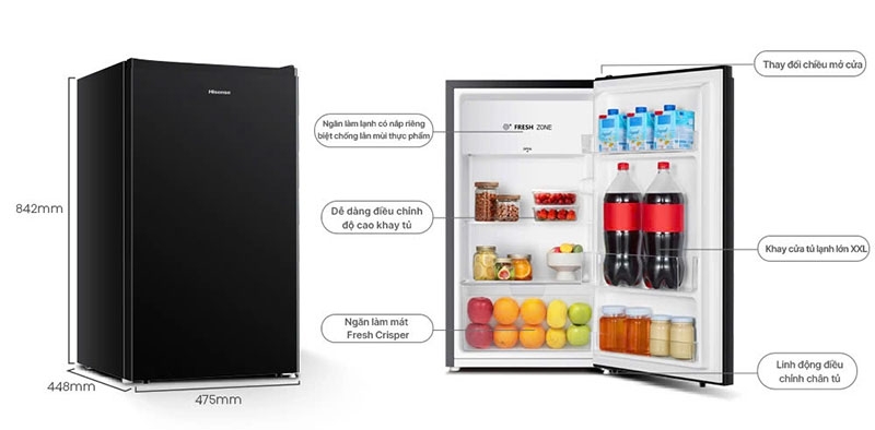 Tủ lạnh mini đáng mua hiện nay hình 4