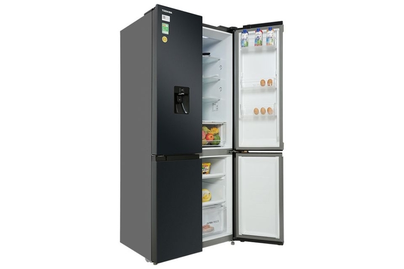 tủ lạnh toshiba 4 cánh ảnh 1