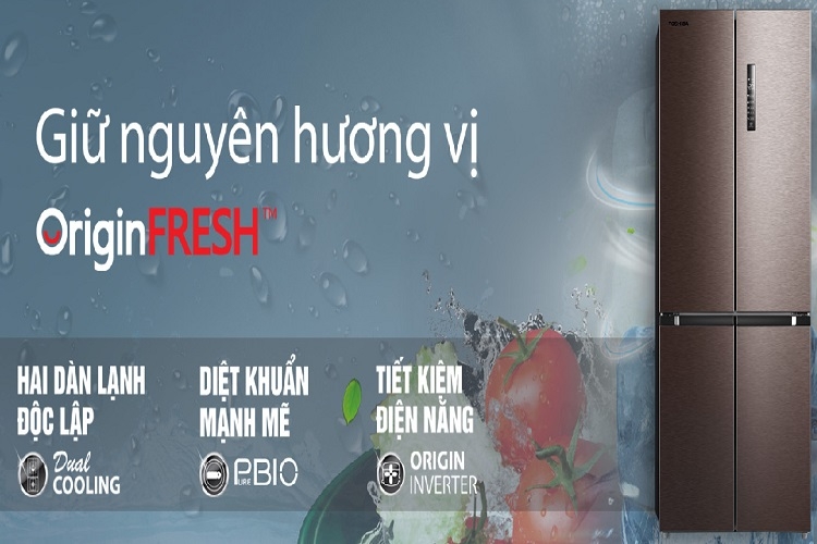 Tủ lạnh Toshiba 4 c&aacute;nh 511 l&iacute;t (H&igrave;nh 4)