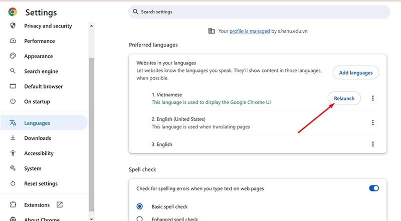 sửa lỗi hiển thị sai tiếng việt trên Google Chrome - Hình 2