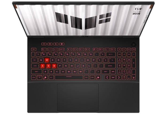 Asus TUF Gaming A16 FA608UM chip Ryzen 7 260 AI với 8 nhân 16 luồng, xung nhịp tối đa 5.10 GHz