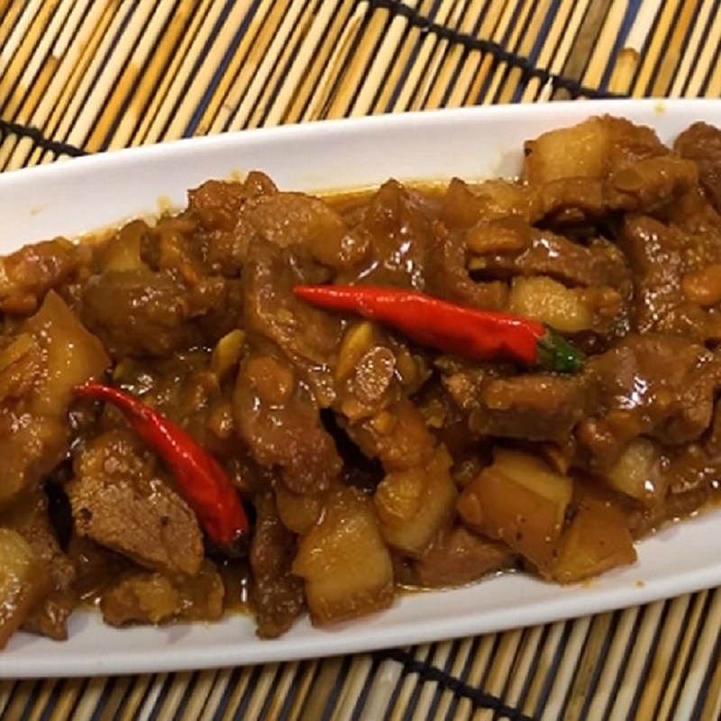 thit kho tuong ban