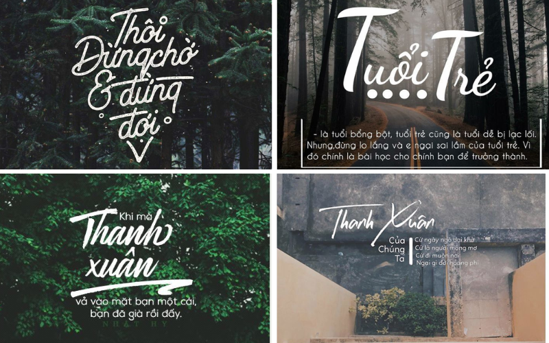 Tại sao dùng typo chữ trắng cho thiết kế? Gợi ý những mẫu đẹp