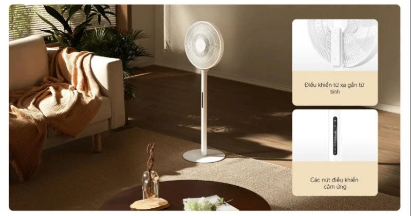 Quạt đứng Xiaomi Smart Standing Fan Pro Slim EU - hình 7