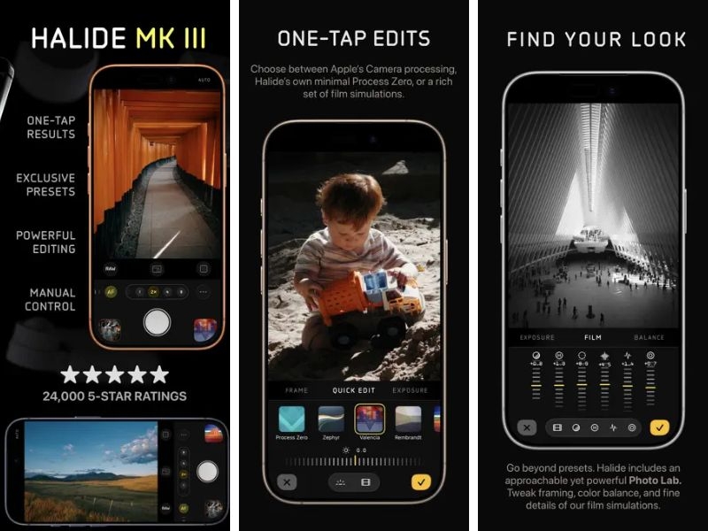 ứng dụng chụp ảnh RAW tốt nhất cho iPhone - Halide Mark III