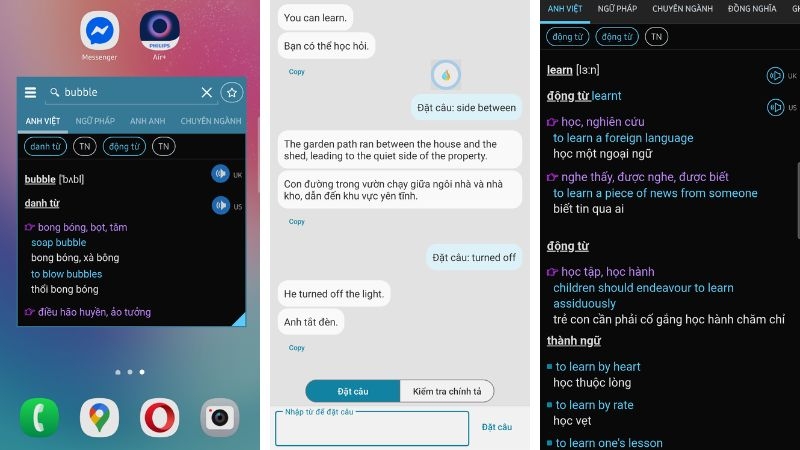 ứng dụng học tiếng Anh hay cho Android - TFlat