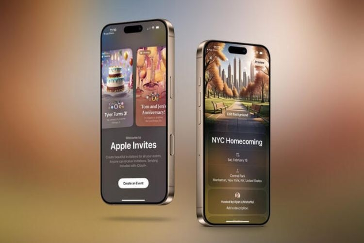ứng dụng lời mời apple