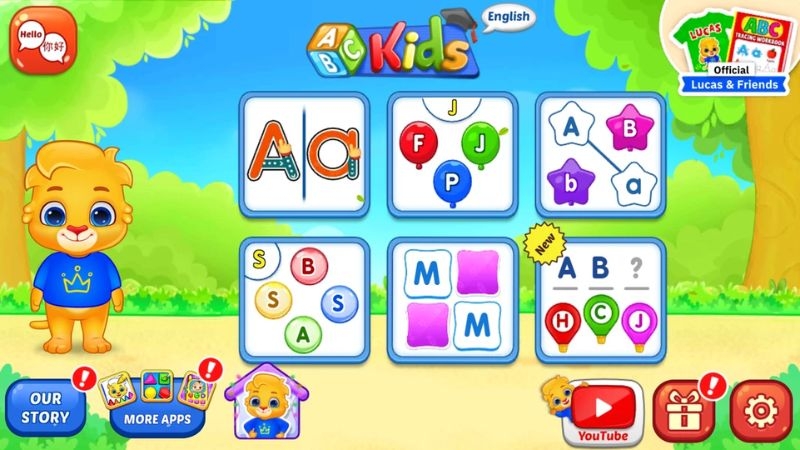 ứng dụng mobile miễn phí tốt nhất cho trẻ em - ABC Kids