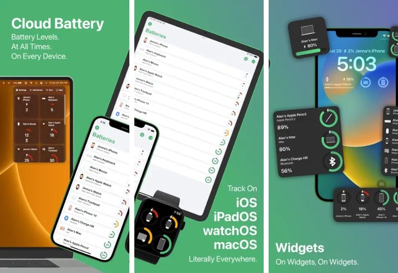 ứng dụng tiết kiệm pin cho iphone - Cloud Battery