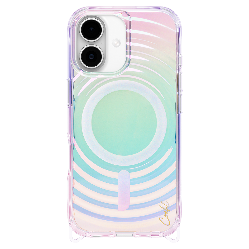 Ốp Lưng Magsafe Iphone 17 Nhựa Tpu Coehl Vela Iridescent Uniq Sắc Cầu Vồng