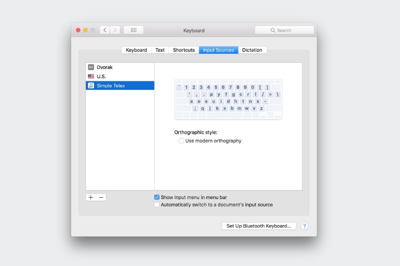 Bàn phím gặp lỗi khi gõ tiếng Việt