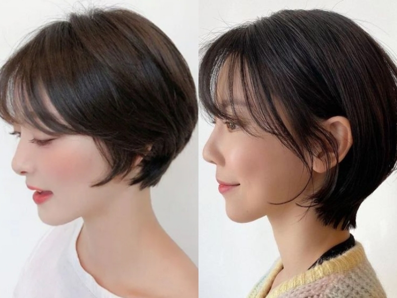 uốn cụp chữ C tóc ngắn 13