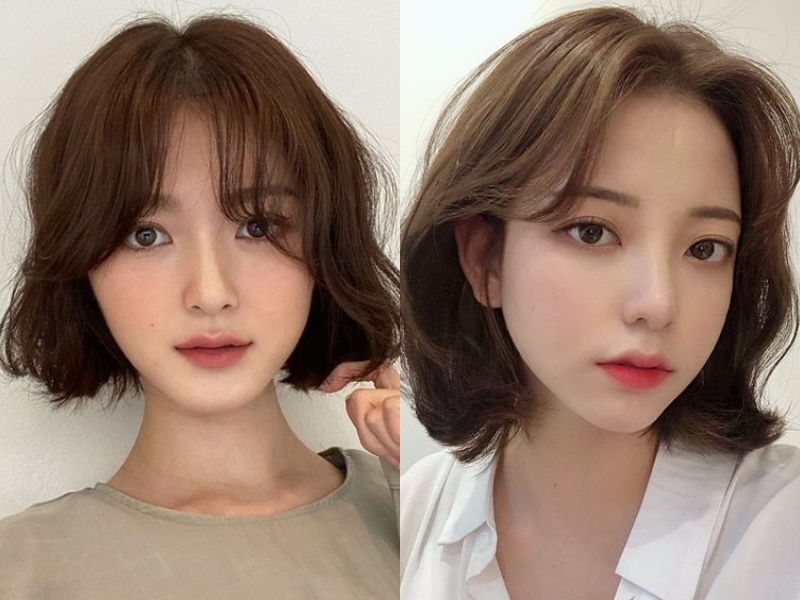 uốn cụp chữ C tóc ngắn 9