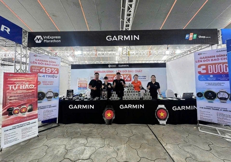 Ưu đãi đỉnh từ Garmin Brand Store tại VnExpress Marathon Libera Nha Trang 2025