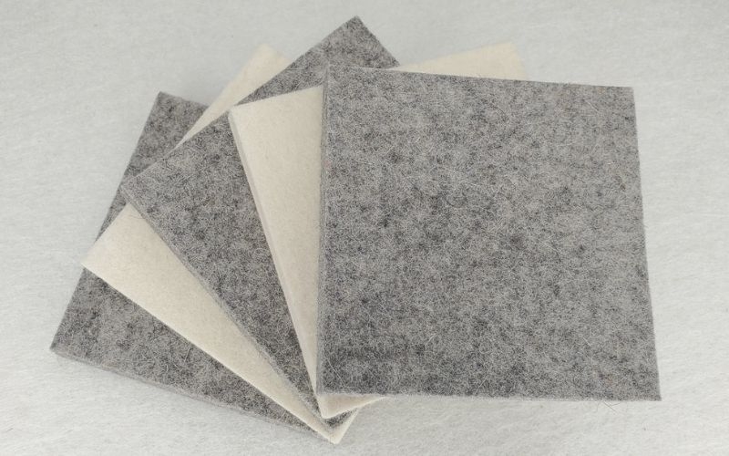 Vải pressed felt