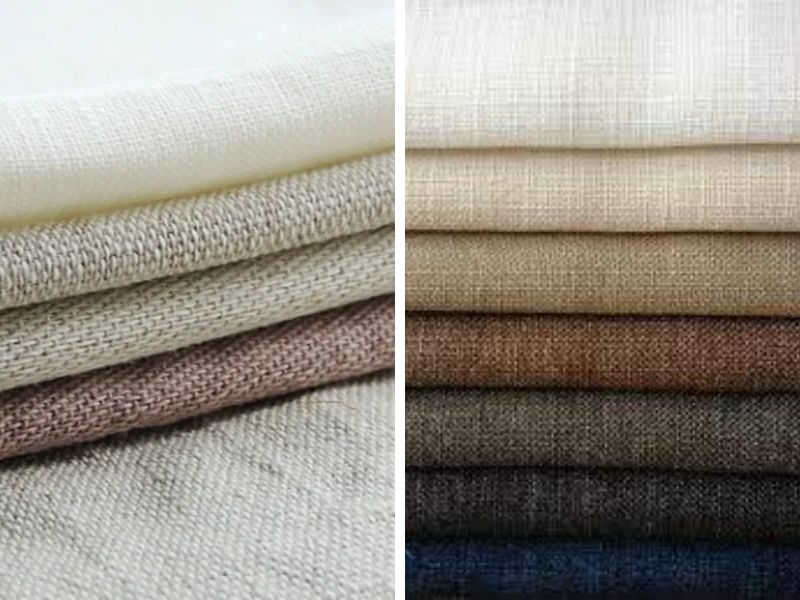 Vải linen bột dày