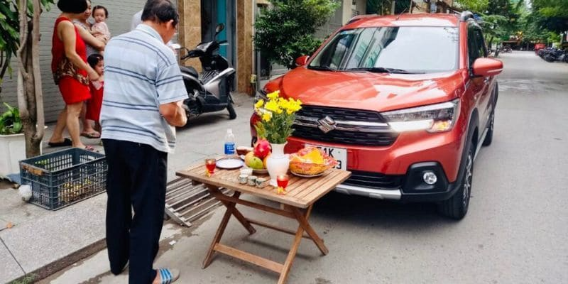Giữ khu vực làm lễ sạch sẽ