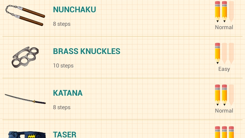 Cách vẽ súng ảnh 2