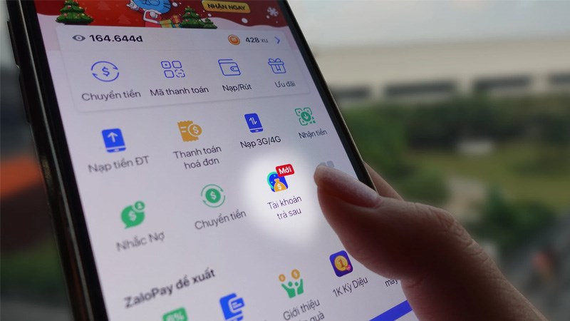 Ví trả sau ZaloPay thanh toán được những gì 5