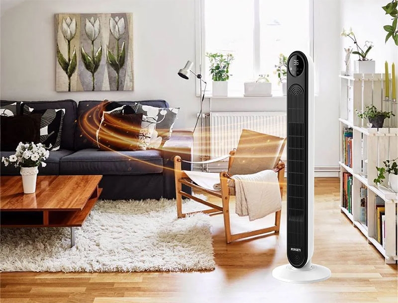 Vị trí đặt máy sưởi Ceramic phù hợp hình 2