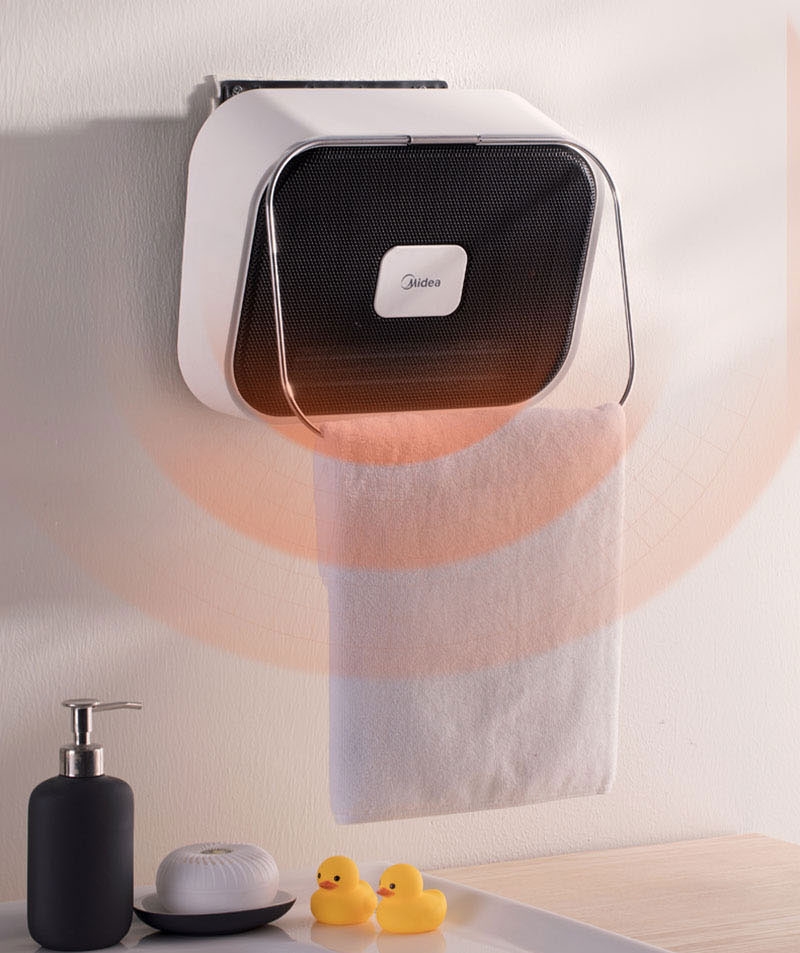Vị trí đặt máy sưởi Ceramic phù hợp hình 4