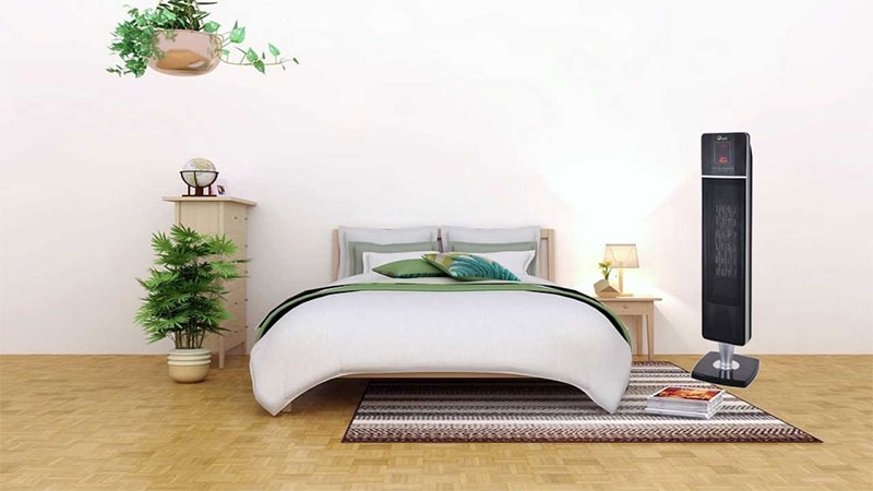 Vị trí đặt máy sưởi Ceramic phù hợp hình 5