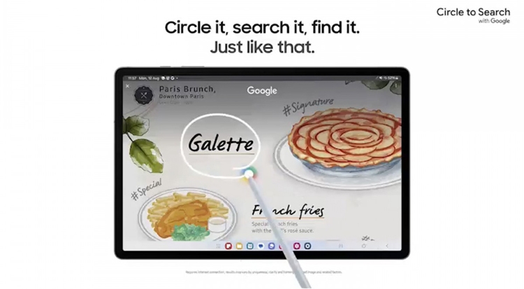 Circle to Search (Khoan tròn để Tìm kiếm)