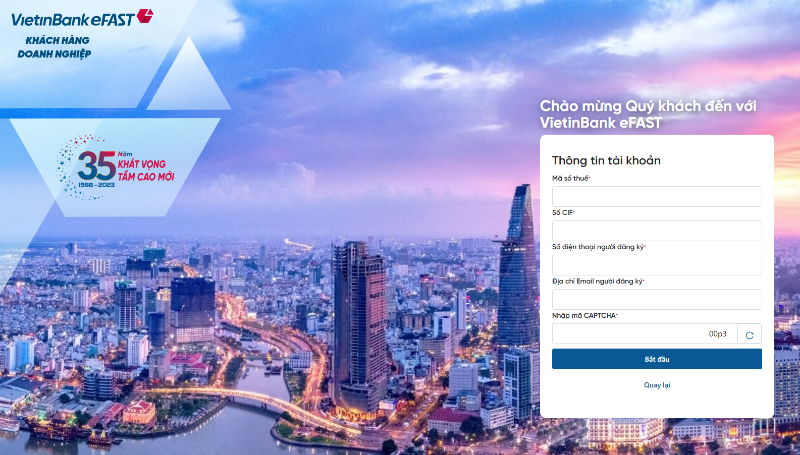VietinBank eFAST cho doanh nghiệp (hình 9)