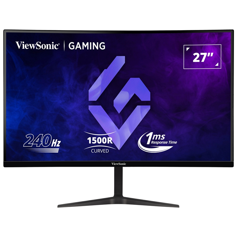 Màn Hình Cong Gaming Viewsonic Vx2719 - Pc - Mhd/27Inch Fhd (1920X1080)/Va 240Hz/1500R