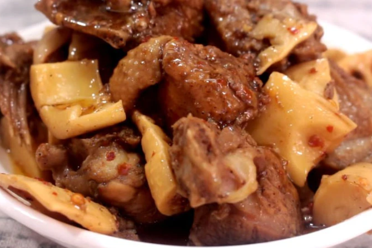 vịt kho măng hình 6