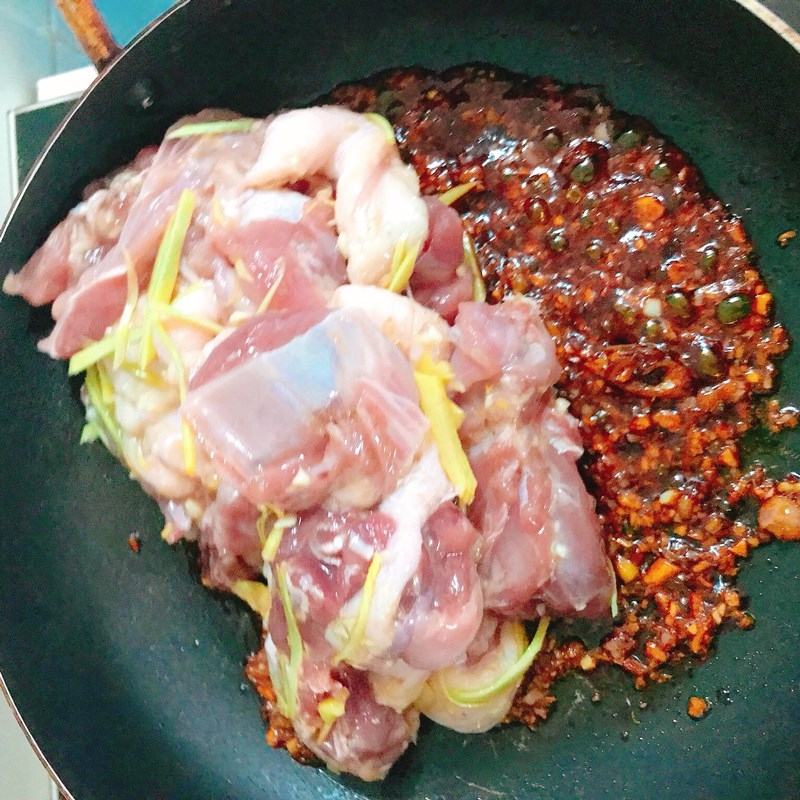 Vịt rang gừng (hình 5)