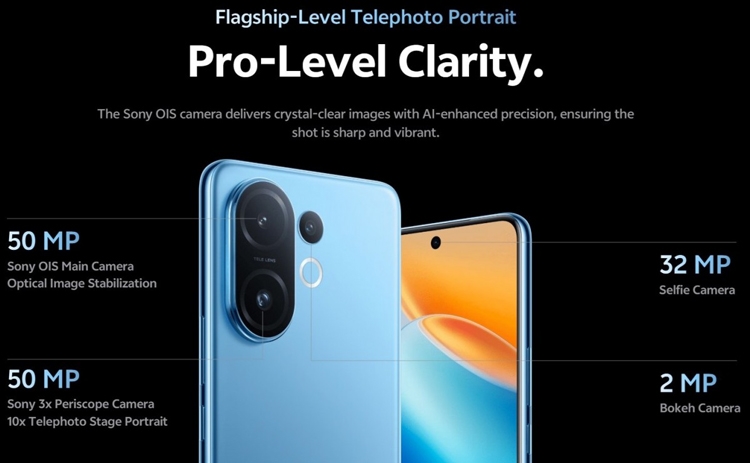 vivo T4 Pro ra mắt với chip Snapdragon 7 Gen 4, camera tiềm vọng 50MP và pin 6.500mAh. - hình 1