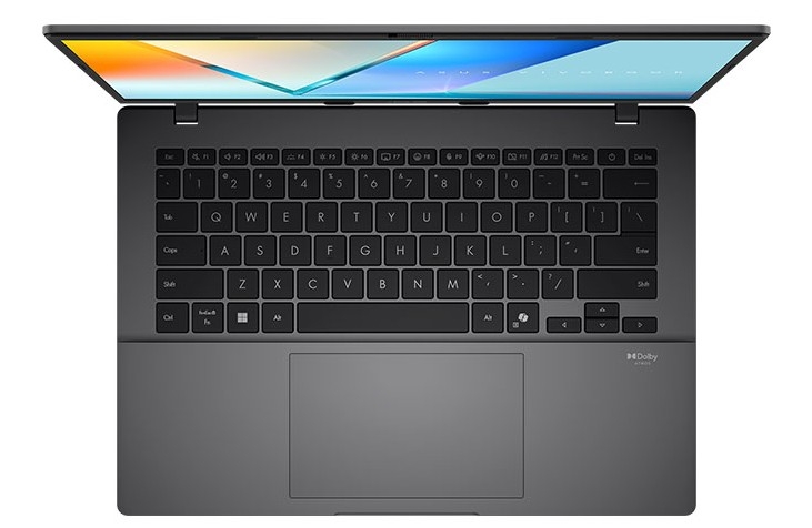 Asus Vivobook S14 M3407HA Bàn phím LED chuyên nghiệp và touchpad mượt mà