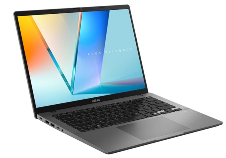 Laptop Asus Vivobook S14 S3407CA-SF913W trang bị RAM DDR5 16 GB và SSD PCIe 4.0