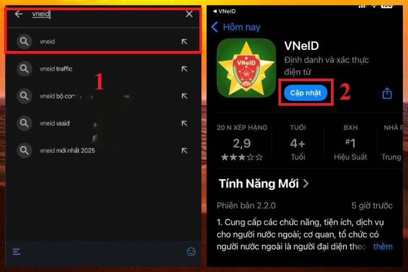 VNeID lỗi 10 11 ảnh 3