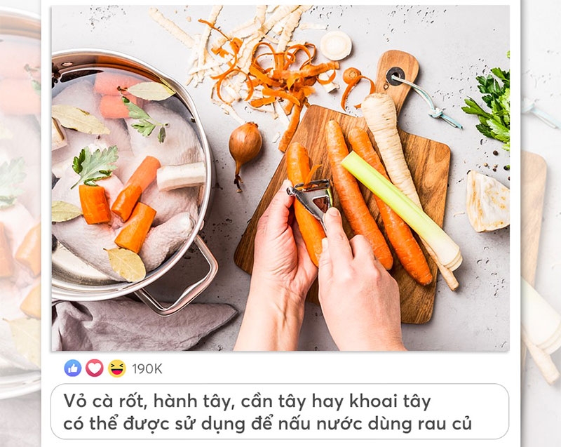 Vỏ rau củ có thể làm gì hình 2