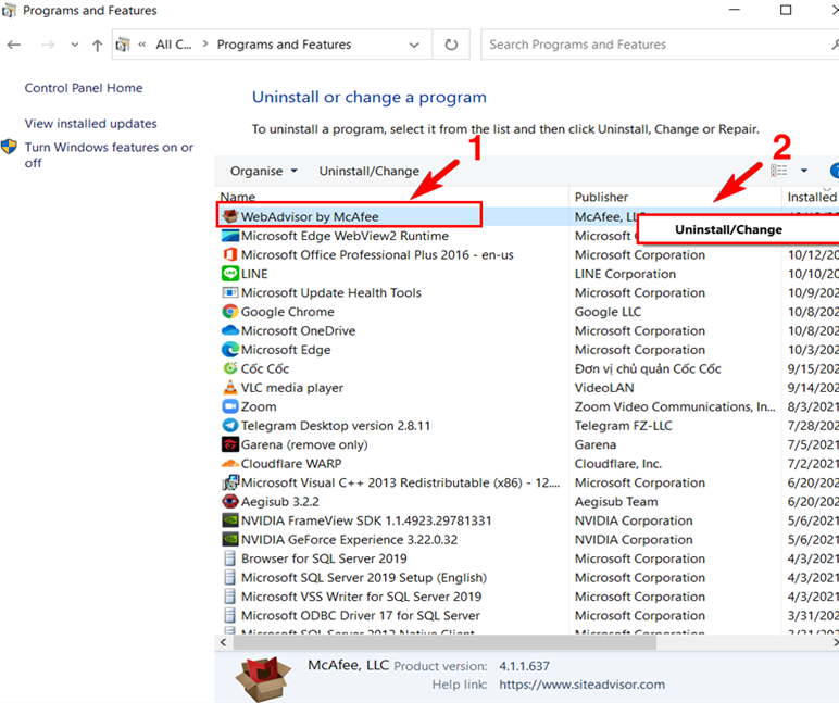 McAfee WebAdvisor là gì 6